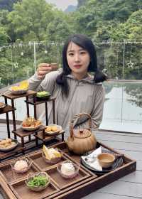 喺酒店就可以睇晒陽朔嘅山水