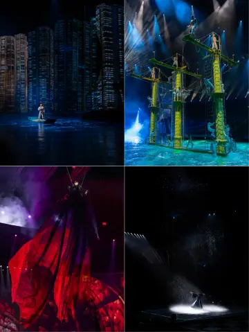 Before leaving Macau, you must visit City of Dreams to watch "The House of Dancing Water"