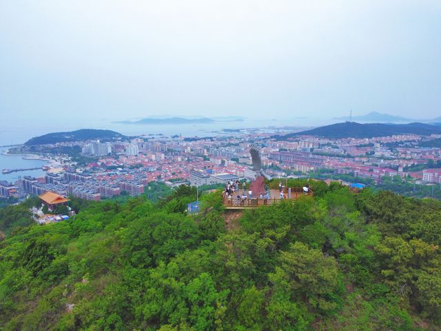 烽山林海｜層次分明嘅大海，最清晰最明顯嘅黃渤海分界線