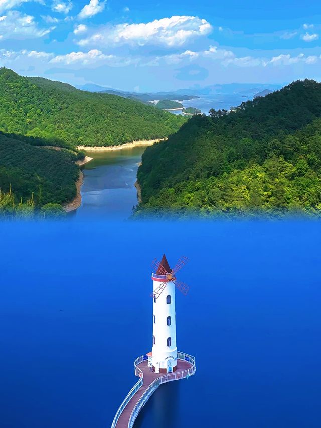 半山半湖，千島湖嘅氛圍感滿滿，美不勝收