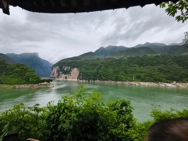 白帝城打卡十元背面風景照