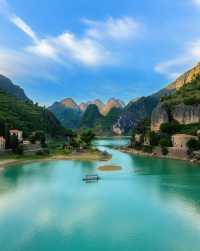 浩坤湖全攻略 | 邂逅"廣西納木錯"，在喀斯特仙境中泛舟騎行