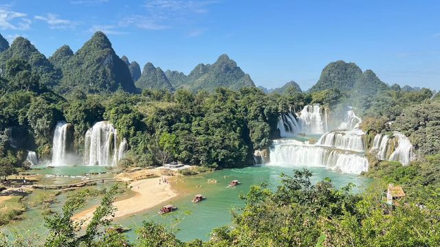 德天瀑布｜誤入仙境的跨國瀑布之旅