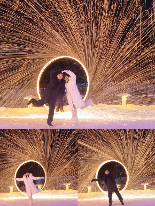 打卡雪謠居客棧拍最美煙花照片 打卡雪謠居客棧拍最美煙花照片