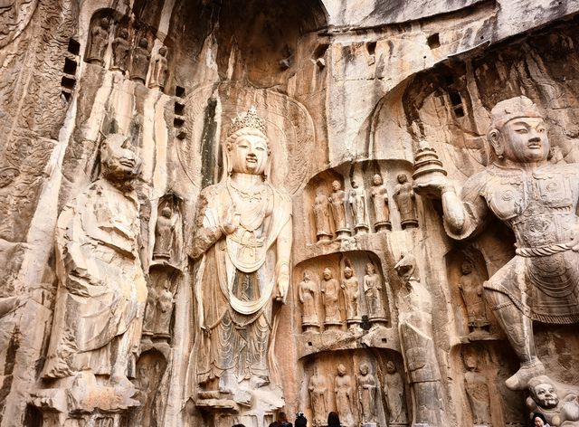 中國四大石窟之首——龍門石窟 中國四大石窟之首——龍門石窟