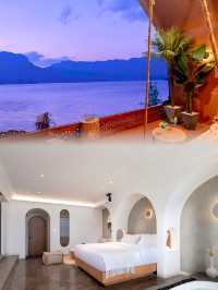 瀘沽湖這家地中海風酒店,我能躺一天!