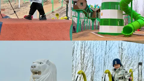 เทียนจิน สถานที่ท่องเที่ยวสุดสัปดาห์สำหรับพ่อแม่และลูกๆ | ไม่เหมือนสิงคโปร์เลย สถานที่ตั้ง: สวนมิตรภาพจงซิน เขตนิเวศน์ปินไห่ เทียนจิน สาขาเทียนจินของสิงคโปร์ — traveler post in ปินไห่