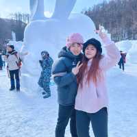 ปฏิมากรรมน้ำแข็งที่เมืองแทแบก