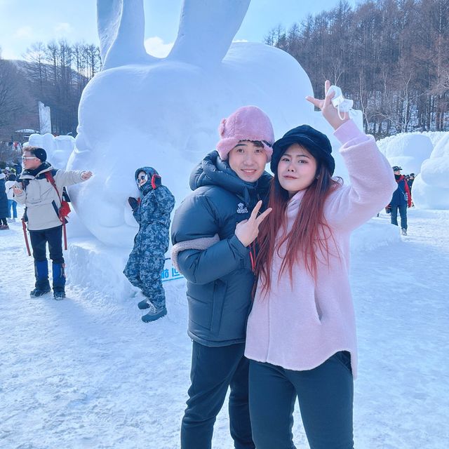 ปฏิมากรรมน้ำแข็งที่เมืองแทแบก