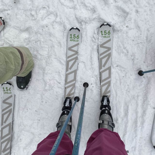 芝山滑雪場😍😍