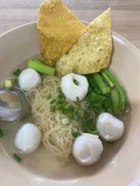 🍜บะหมี่เกี๊ยว เย็นตาโฟรสเด็ด - วังหลังศิริราช🔥