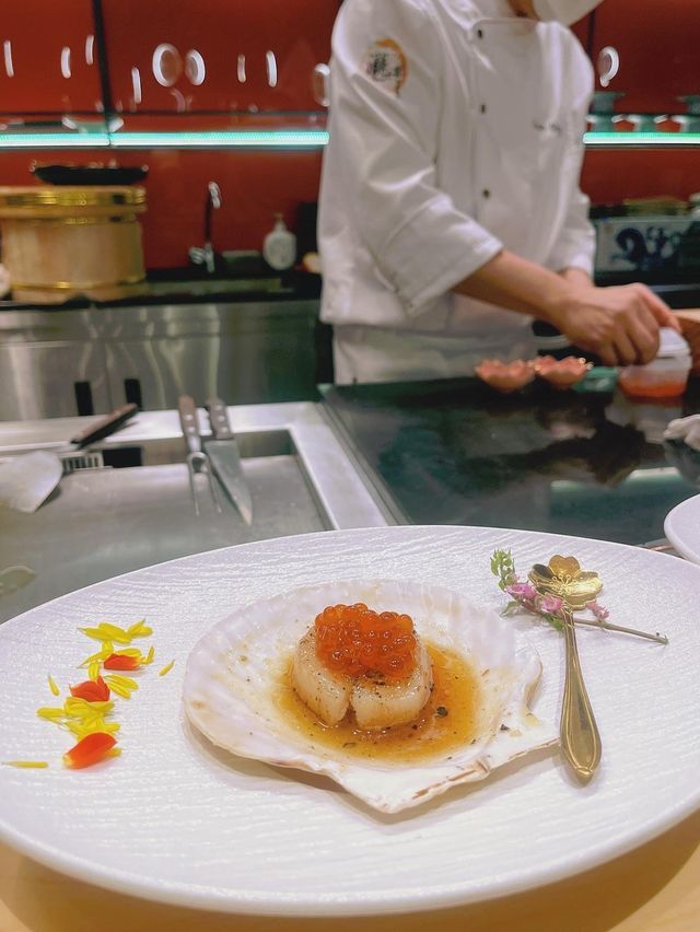 🌹醉人浪漫美景鐵板燒🎑高質精緻料理🍱🍽️