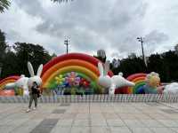 Victoria Park- a big park for events in Hong Kong Island