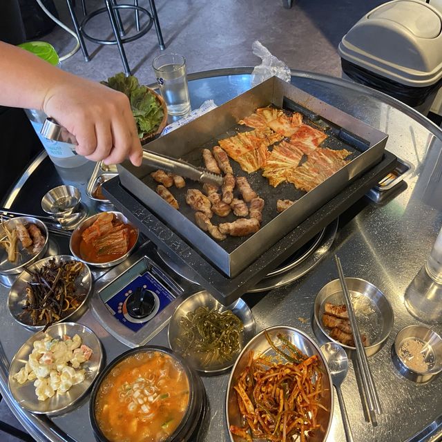 깡깡깡 삼겹살 먹은날!! 수원 삼겹 맛집 깡삼겹 🐖🥓