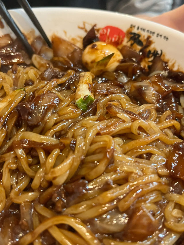 韓國美食 | 炒馬麵 | 炸醬麵