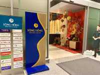 ベトナム　ベトナム観光　ノイバイ国際空港のSONG HONG BUSINESS LOUNGEは最高だぞ！