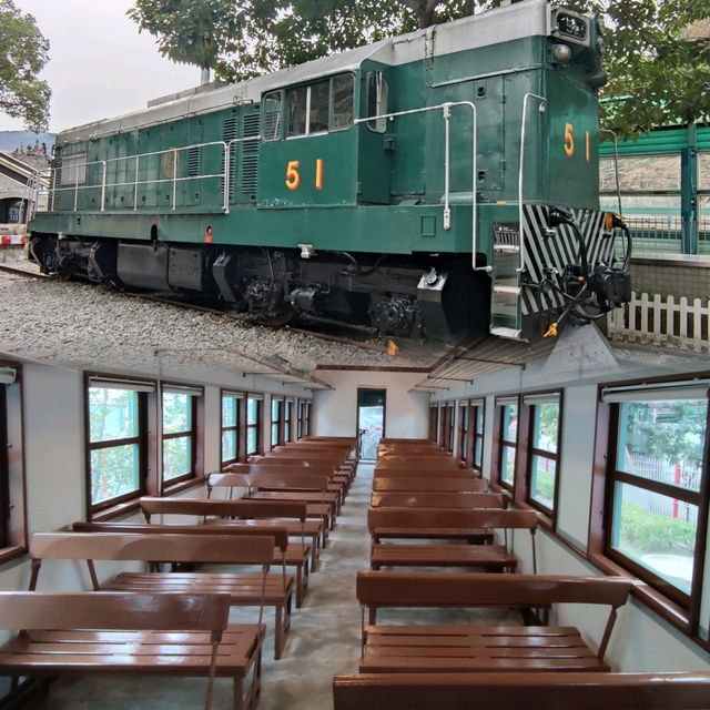 ✨時光倒流40年~復古綠皮火車✨
