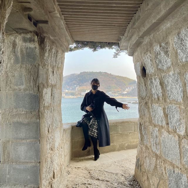 거제도 매미성 너무 아름답잖아,,,💙