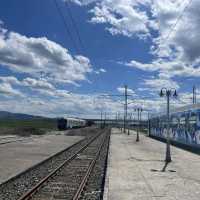 นั่งรถไฟกรีซ จาก athen สู่ เมือง kalambaka