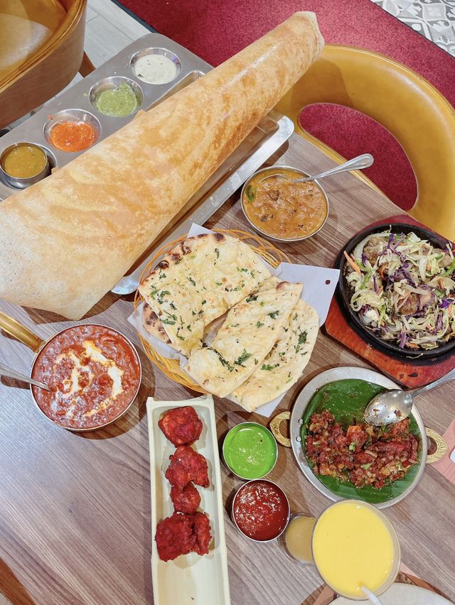 正宗印度菜🇮🇳必食巨型薄餅DOSA 