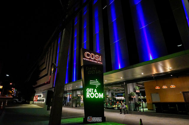 Cosi Pattaya ที่พักราคาประหยัด