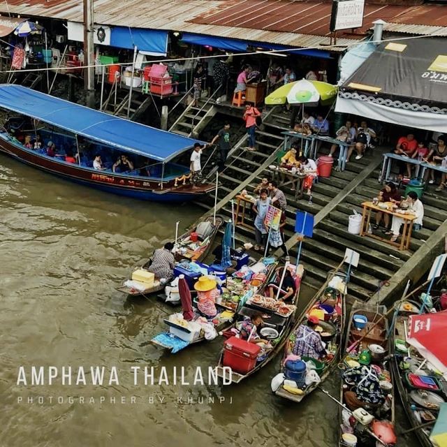 ตลาดน้ำอัมพวา