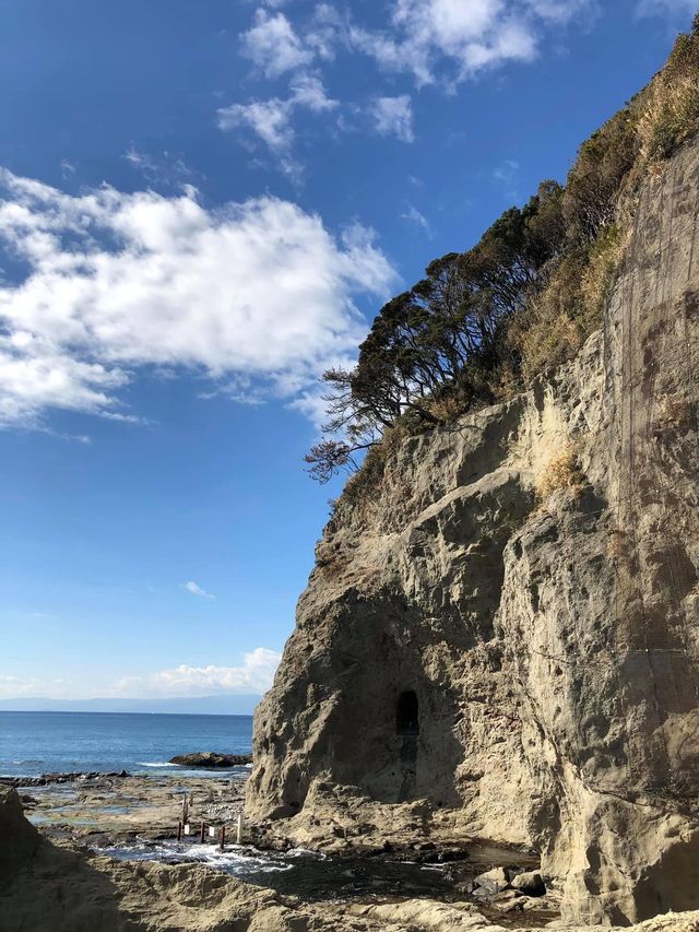 江之島岩屋🤩稚兒之淵‼️東京出發🤪最令海岸風景❤️半日遊之選