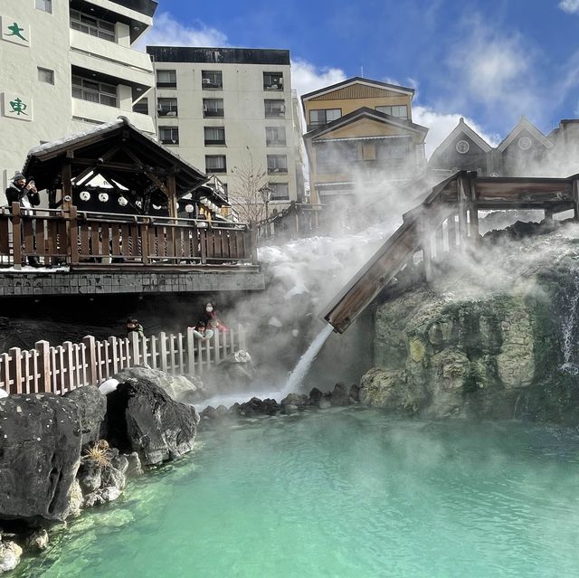草津のシンボル「湯畑」〜群馬•草津