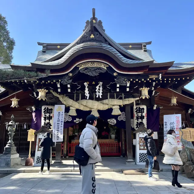 일본에 왔으니 신사⛩️ 방문해야지~🇯🇵✈️