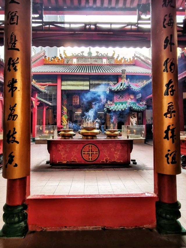 An old temple in KL city center.