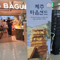 제주여행 중 필수 쇼핑 파리바게트 제주마음샌드 한라봉