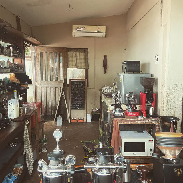 ที่นี่หัวหินกับกาแฟ Slow Bar : Drip rim lay
