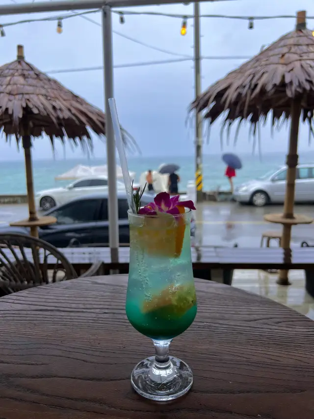 韓国【江陵】海の目の前♡リゾートカフェ🏝️