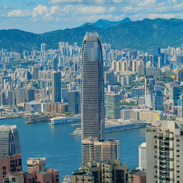香港太平山🏞️登上維港之巔感受無限美景🌆🚠✨