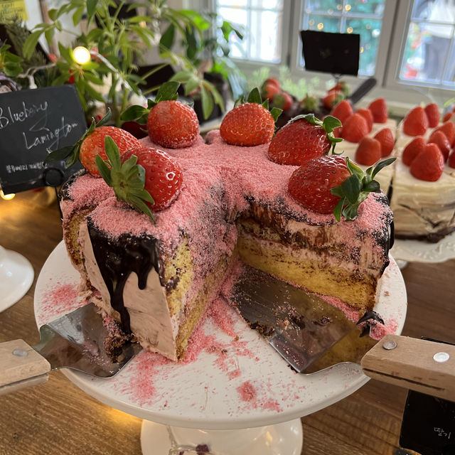可愛すぎる！🍓🎂韓国ケーキ屋さん