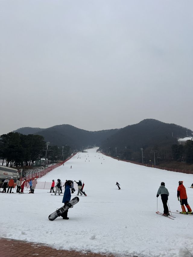 韓國芝山滑雪場一日體驗