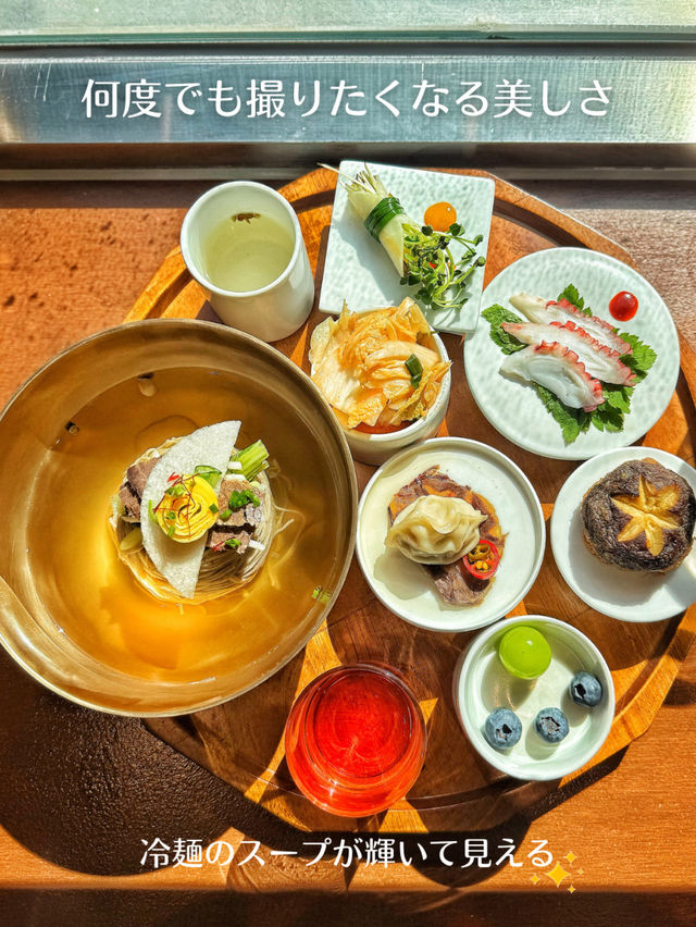 【韓国旅行】ソウル旅🇰🇷少し足を伸ばして！美しい恩平韓屋村で美しいお食事を✨