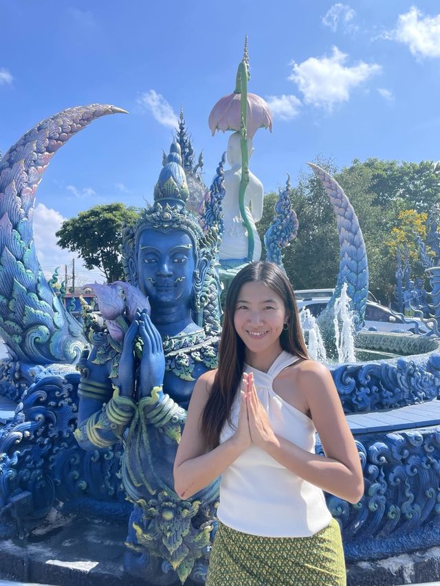 清萊 | 世界最特別嘅廟宇三甲之一 藍廟