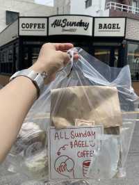 🥯갬성 가득 바다뷰 올선데이 베이글🥯