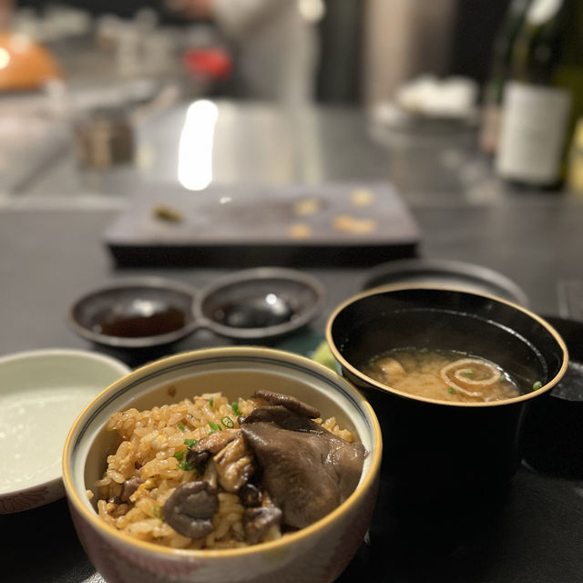 福岡Mukai鐵板燒：⭐️⭐️⭐️⭐️⭐️