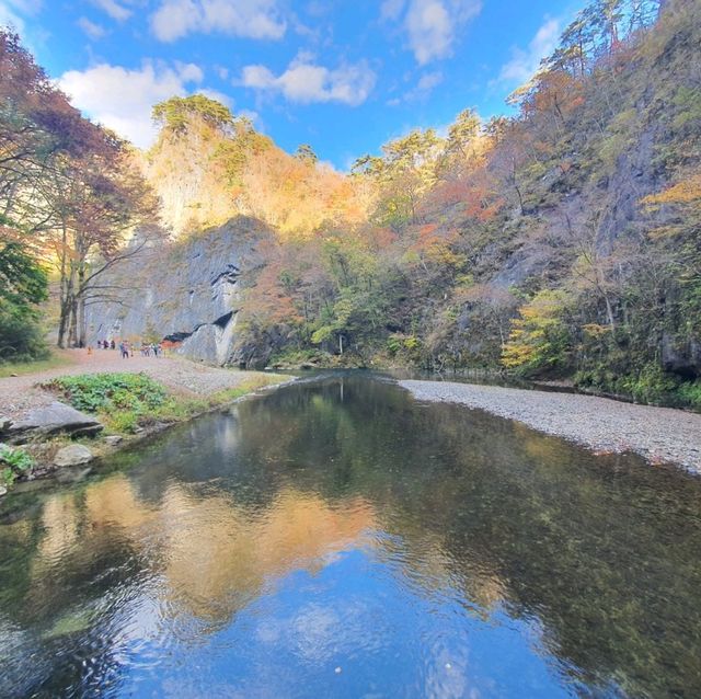 ล่องเรือในหุนเขาโบราณที่เมือง ภูมิภาค Tohoku