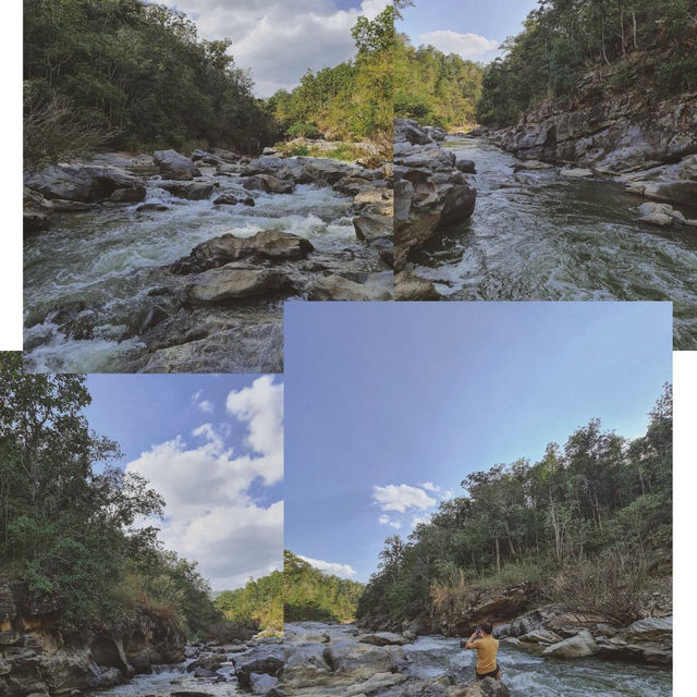 ร้อนแบบนี้ เอาเท้าจุ่มน้ำเย็นๆ ที่ ออบขาน 🏞️