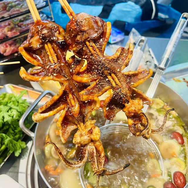 🌸深圳玩味打咭燒烤雞煲潮店🌸窮比小排檔🐥
