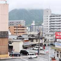 นั่งรถไฟไป Beppu 