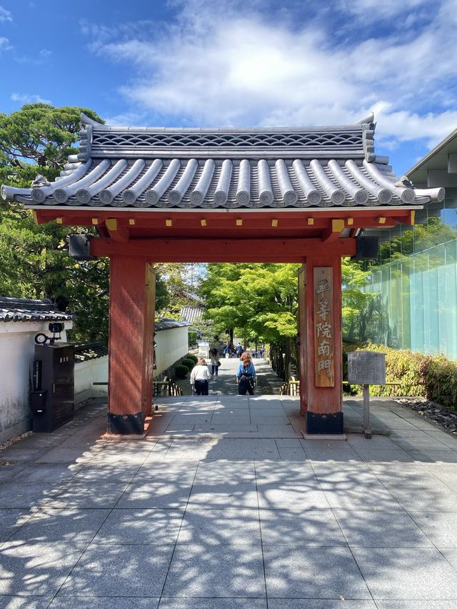 【京都】南門からの平等院