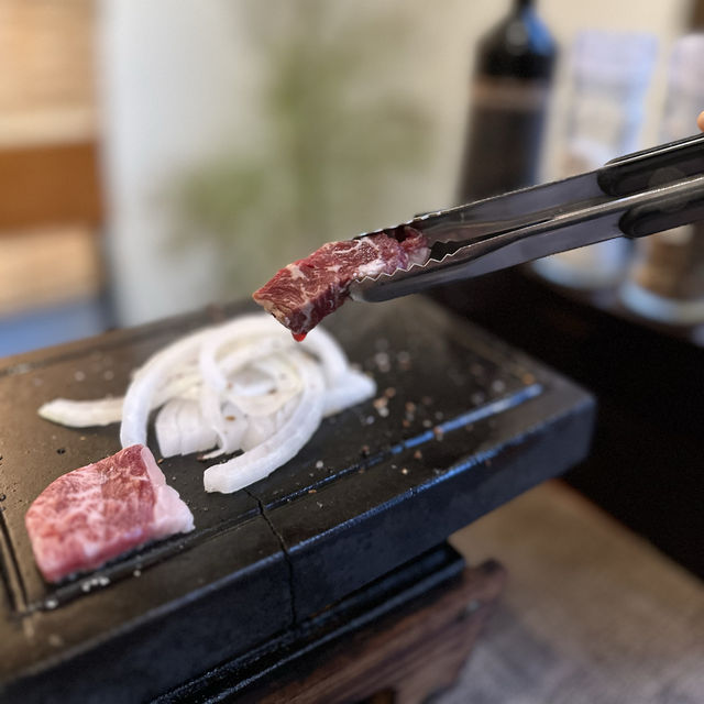 日式石燒烤肉．和牛盛會五道菜