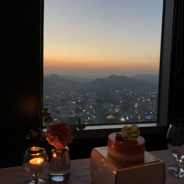 【首爾】n.Grill 法式旋轉餐廳，六星級體驗。求婚拍拖必去