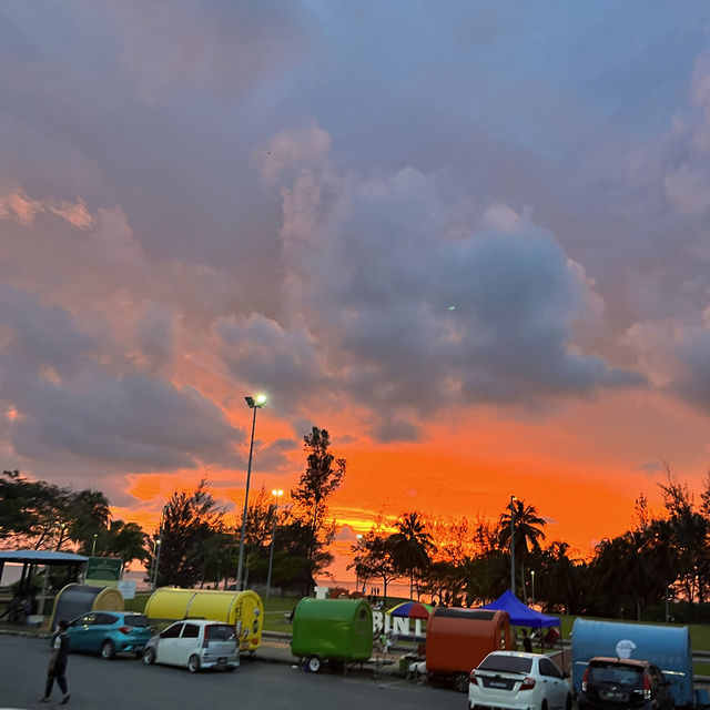 My sunset dump at Bintulu