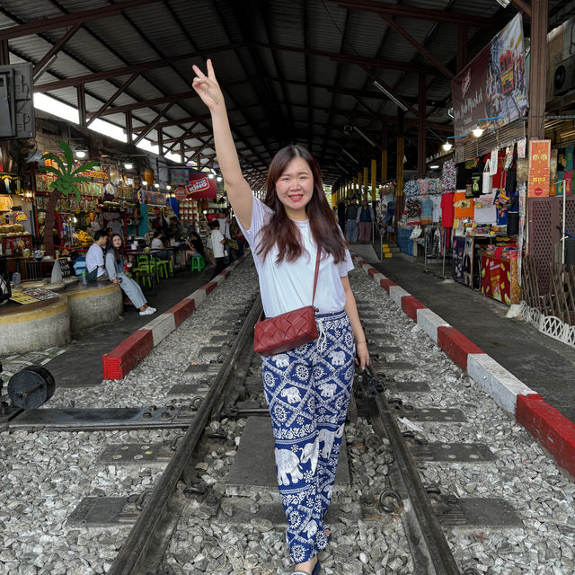 Must Visit Mae Klong Railway Market in Thailand