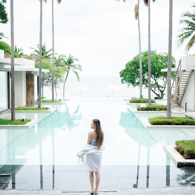 #โรงแรมหัวหินติดทะเล บรรยากาศสุดชิล